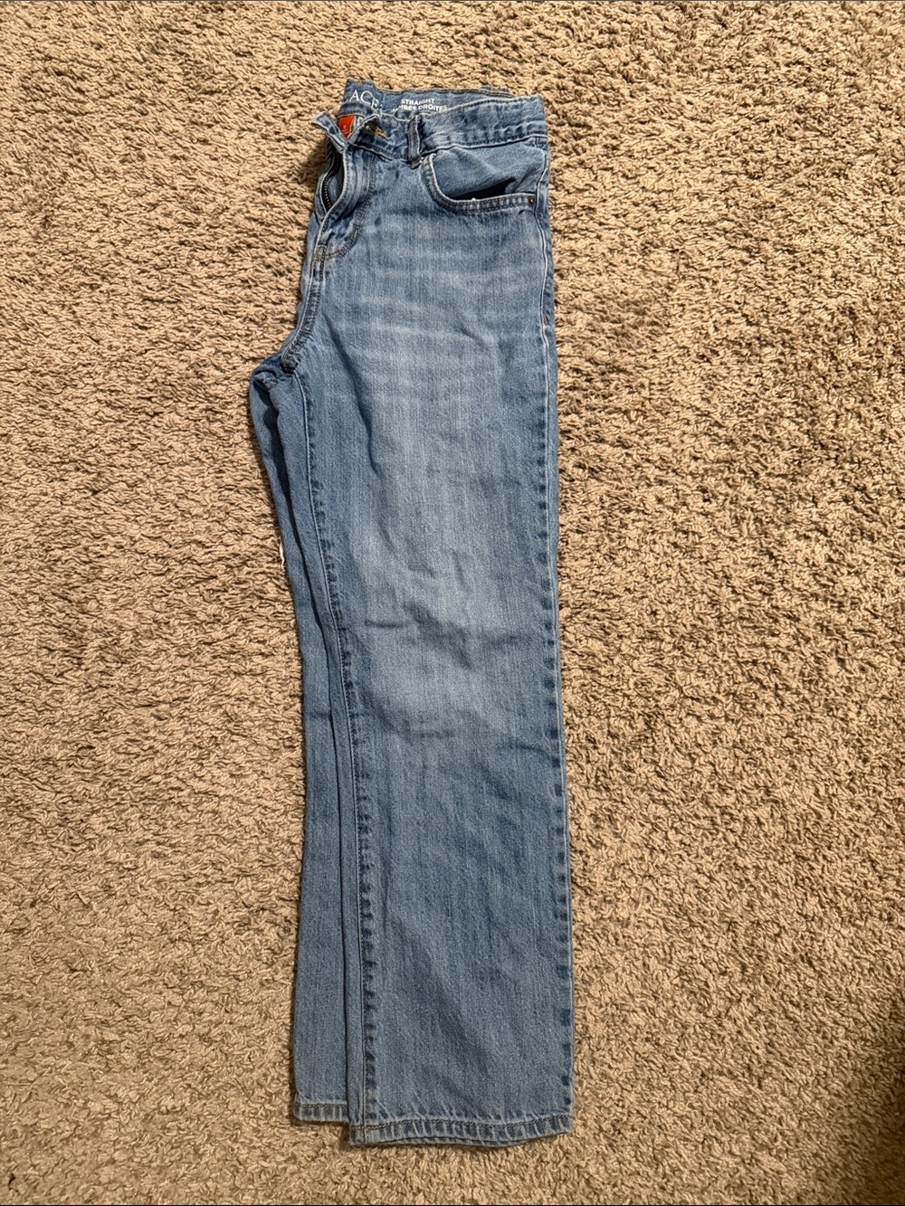 The Children's Place Light Blue Straight-Leg Jeans
